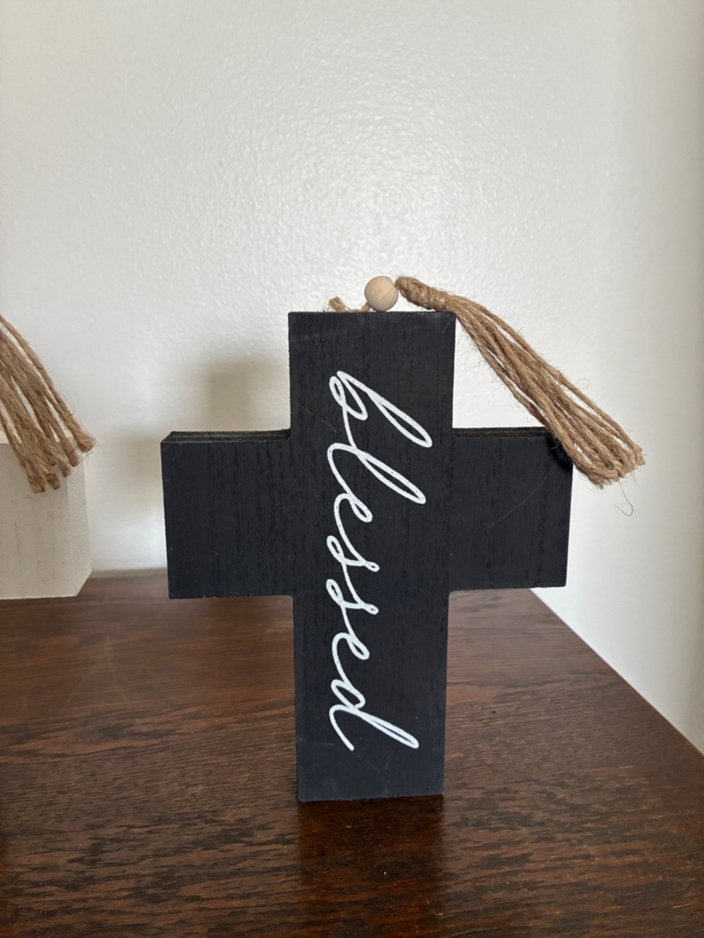 NWT - HOPE, FAITH & BLESSED Wooden Cross Trio - Picture 5 of 14